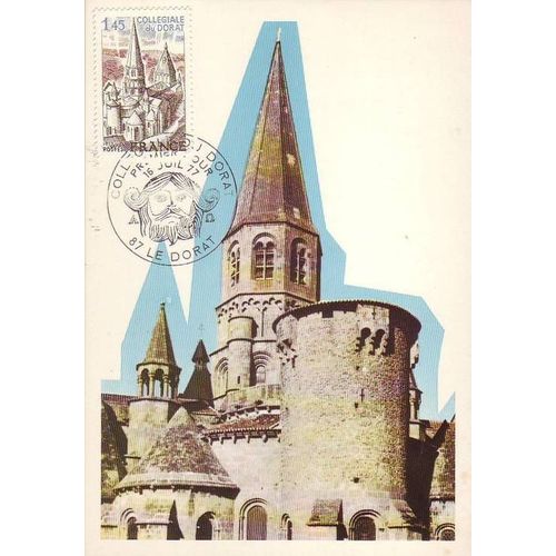 Collegiale Du Dorat - Le Dorat Fdc 1er Jour - Ref 000 050