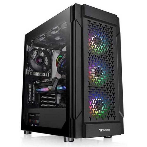 thermaltake boitier tour avec fenetre versa t27 argb