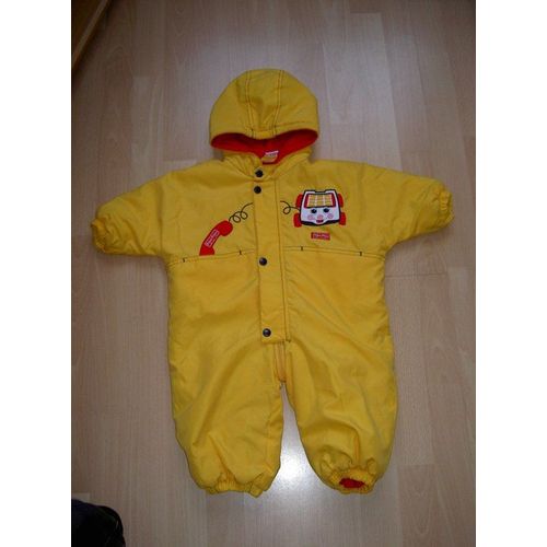 Combinaison Fisher Price Jaune Taille 12 Mois