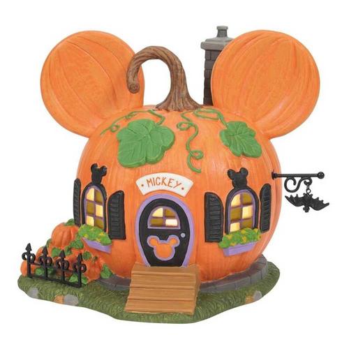 Enesco Figurine Maison Citrouille Mickey And Minnie Mickey 15 Cm