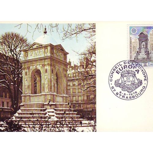 Europa Conseil De L'europe - Strasbourg Fdc 1er Jour - Ref 000 071