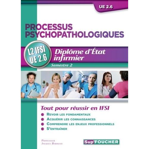 Processus Psychopathologiques - Ue 2.6 - L2 Ifsi - Semestre 2