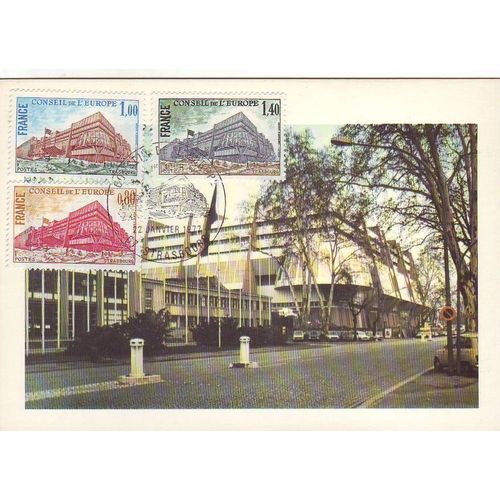 Conseil De L'europe - Strasbourg Fdc 1er Jour - Ref 000 099