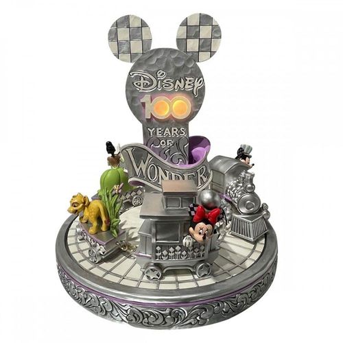 Enesco Figurine Decorative Former Disney 100 Mickey Minnie