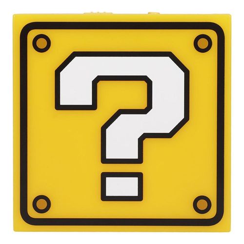 Paladone Bloc De Questions Sur La Lampe Par Super Mario 19 Cm