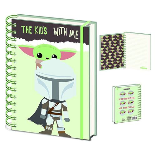 Pyramid International Cahier A Spirale A5 The Mandalorian