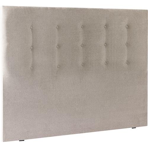 Tête De Lit Epéda Prestige 160x120 Chiné Gris Urbain.