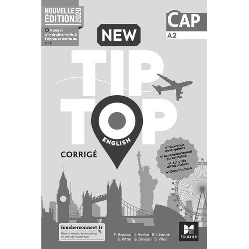 New Tip Top English Cap A2 - Corrigé