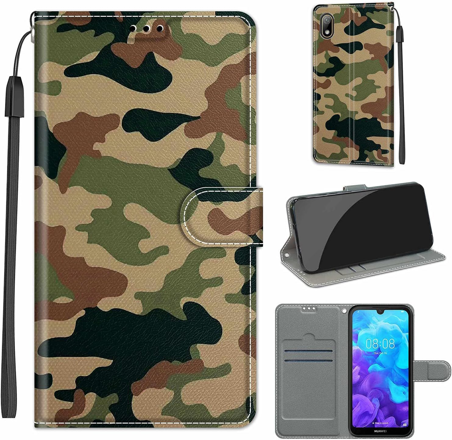 Coque Pour Huawei Y5 2019 / Honor 8s, Mode Cratif Effet Book... - 3