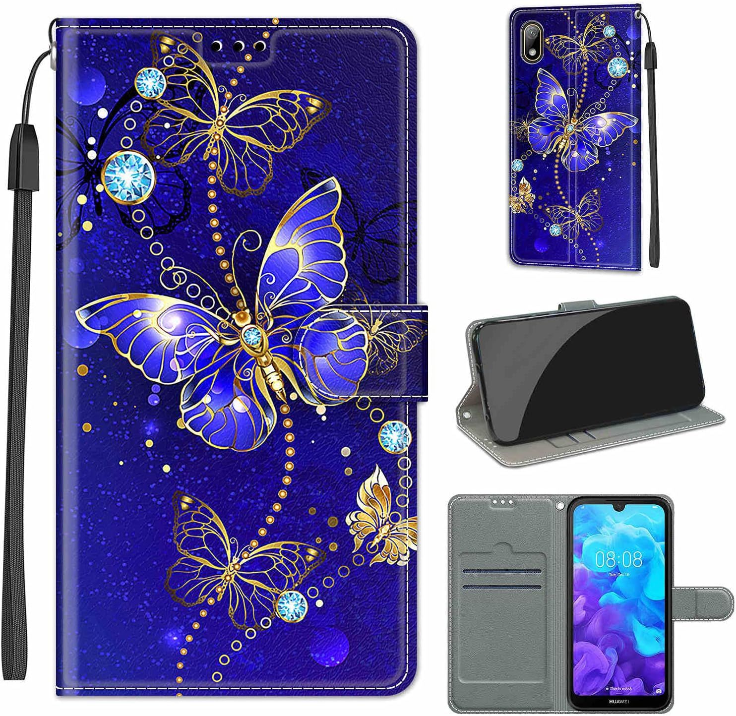 Coque Pour Huawei Y5 2019 / Honor 8s, Mode Cratif Effet Book... - 3