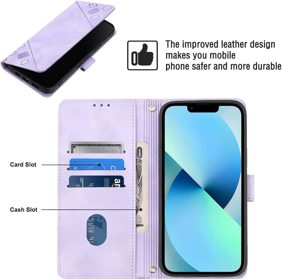 Coque Pour Iphone 6s Plus/6 Plus, Rabat Portefeuille Cuir Et... - 6