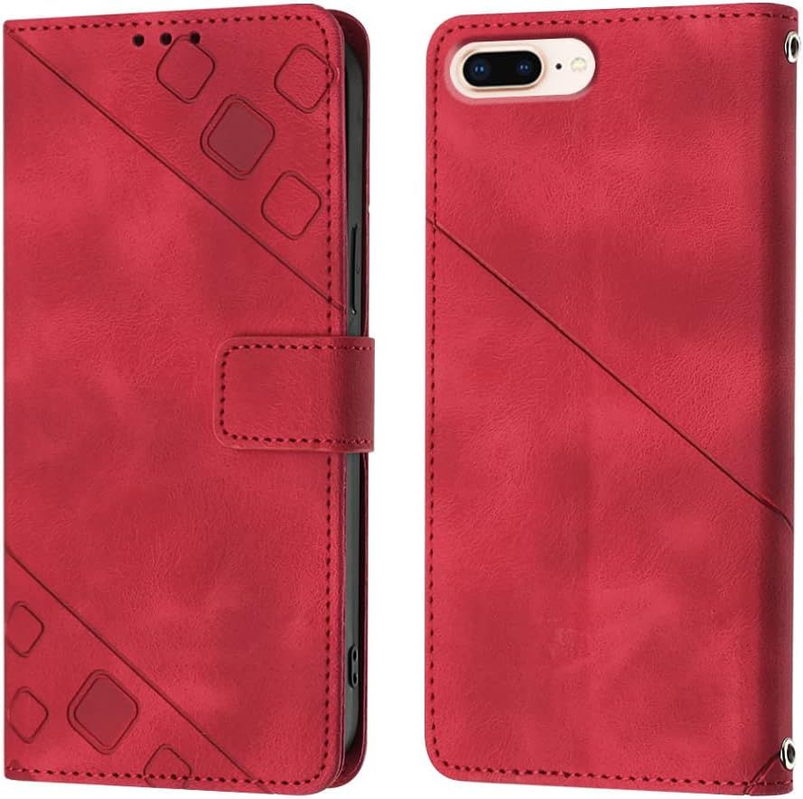 Coque Pour Iphone 6s Plus/6 Plus, Rabat Portefeuille Cuir Et... - 2