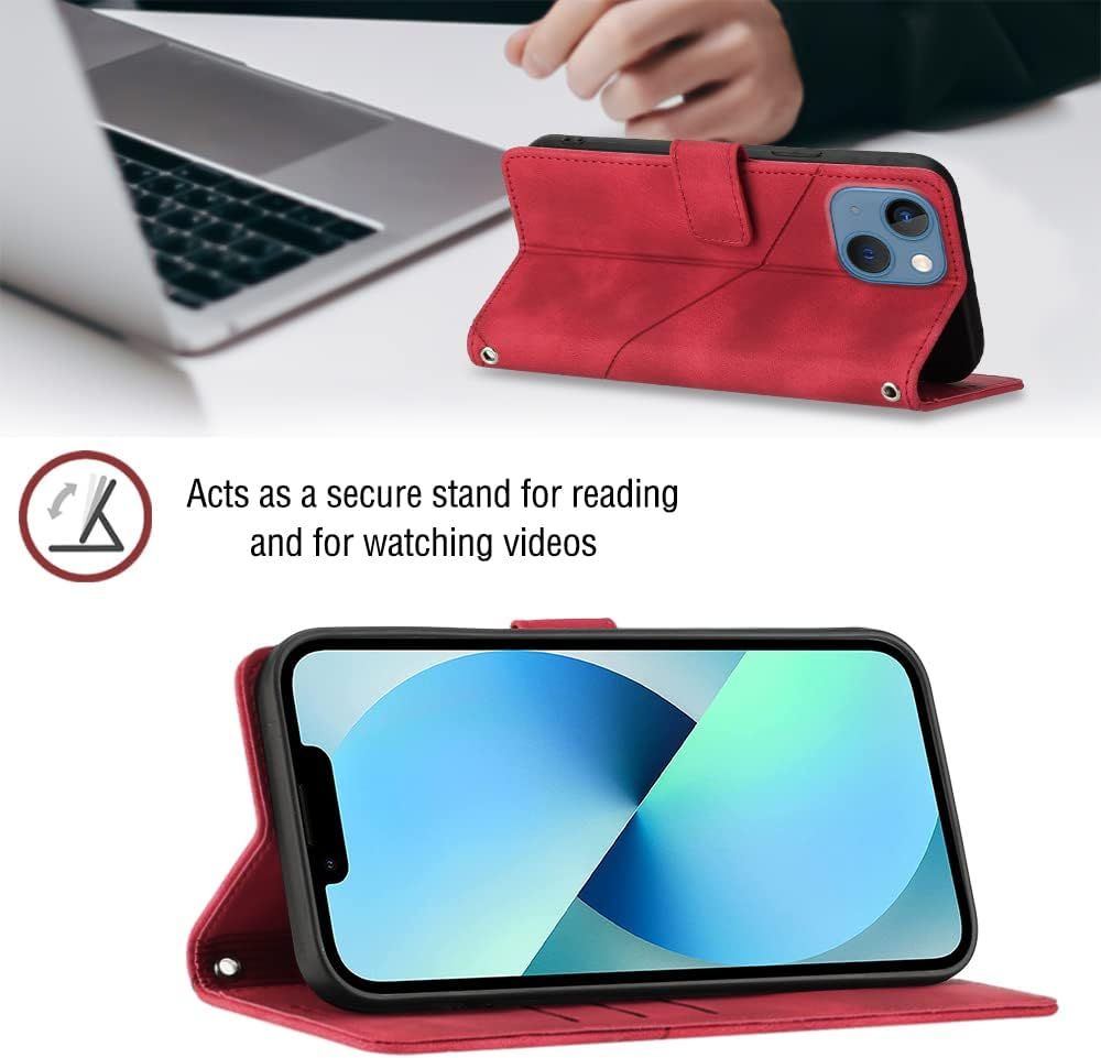 Coque Pour Iphone 6s Plus/6 Plus, Rabat Portefeuille Cuir Et... - 7