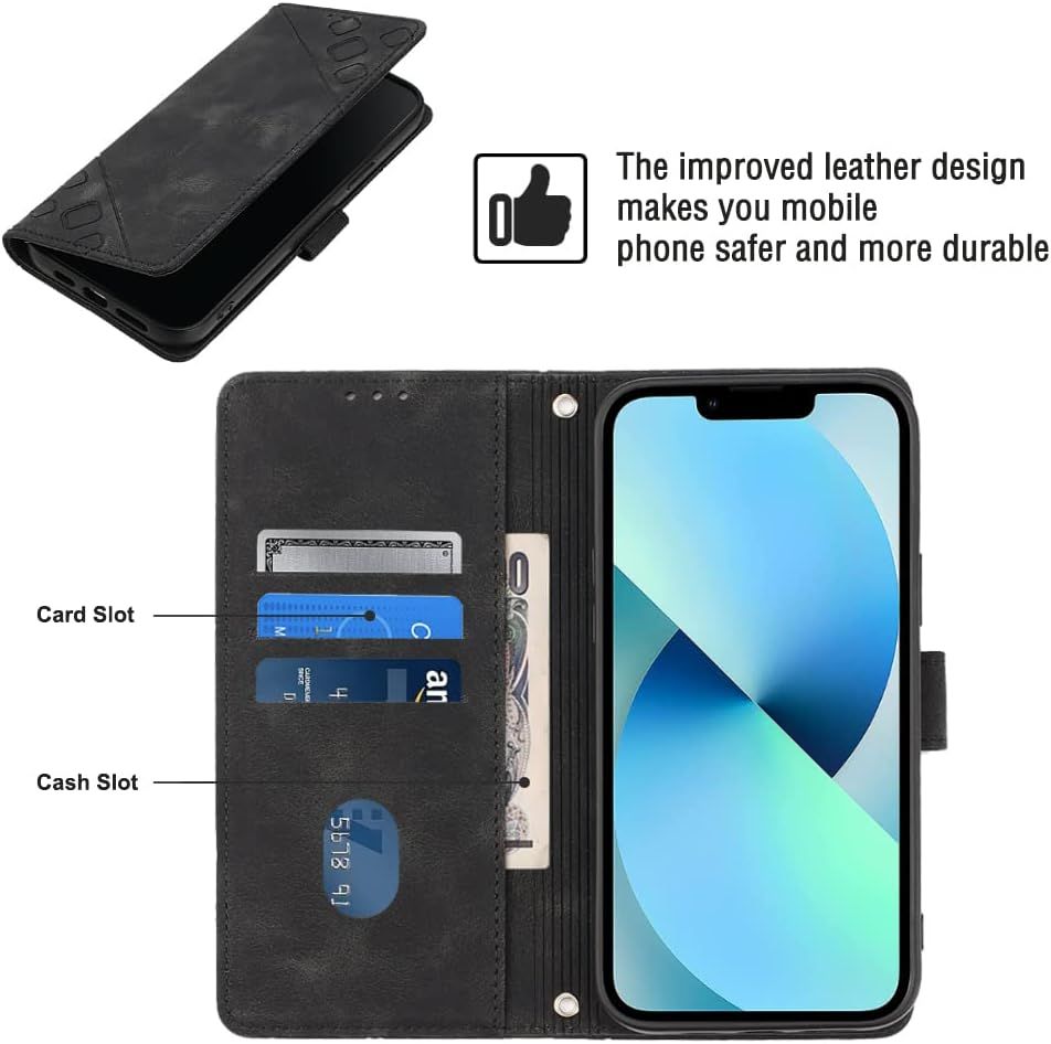 Coque Pour Iphone 6s Plus/6 Plus, Rabat Portefeuille Cuir Et... - 6