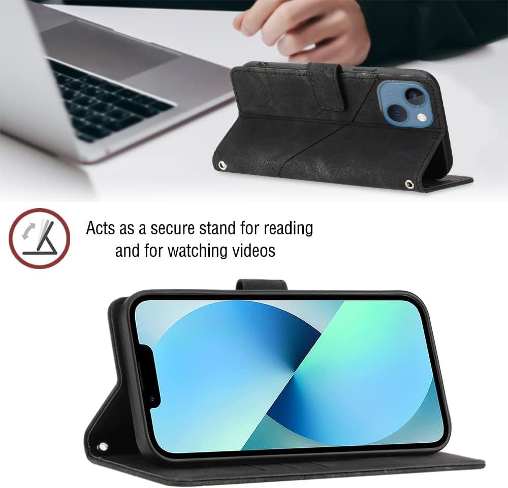 Coque Pour Iphone 6s Plus/6 Plus, Rabat Portefeuille Cuir Et... - 7