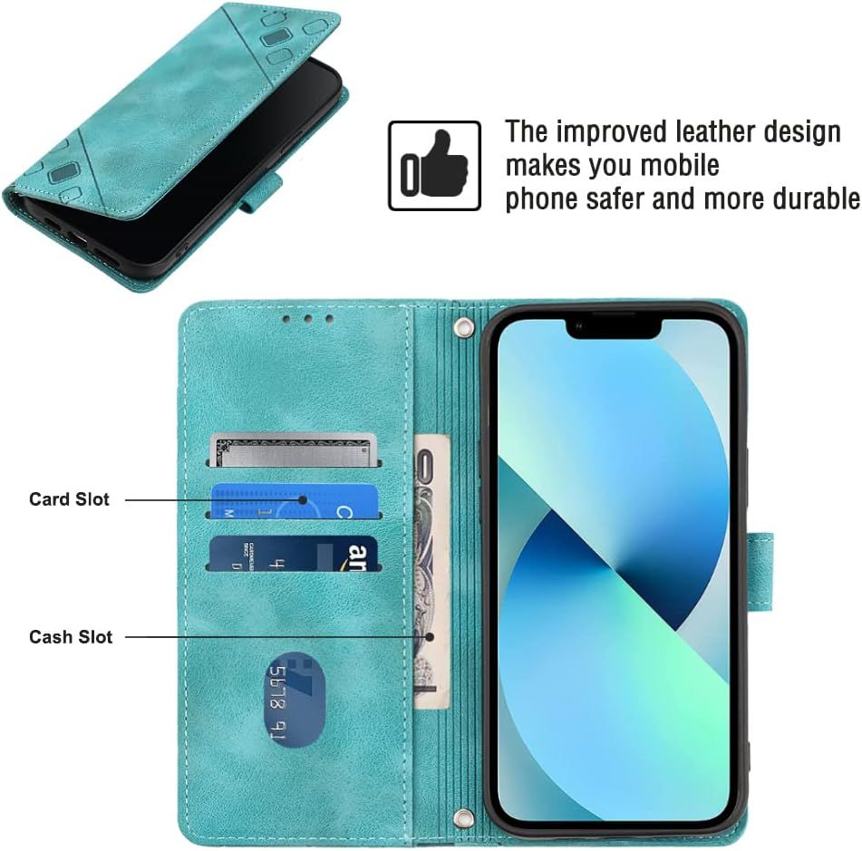 Coque Pour Iphone 6s Plus/6 Plus, Rabat Portefeuille Cuir Et... - 6