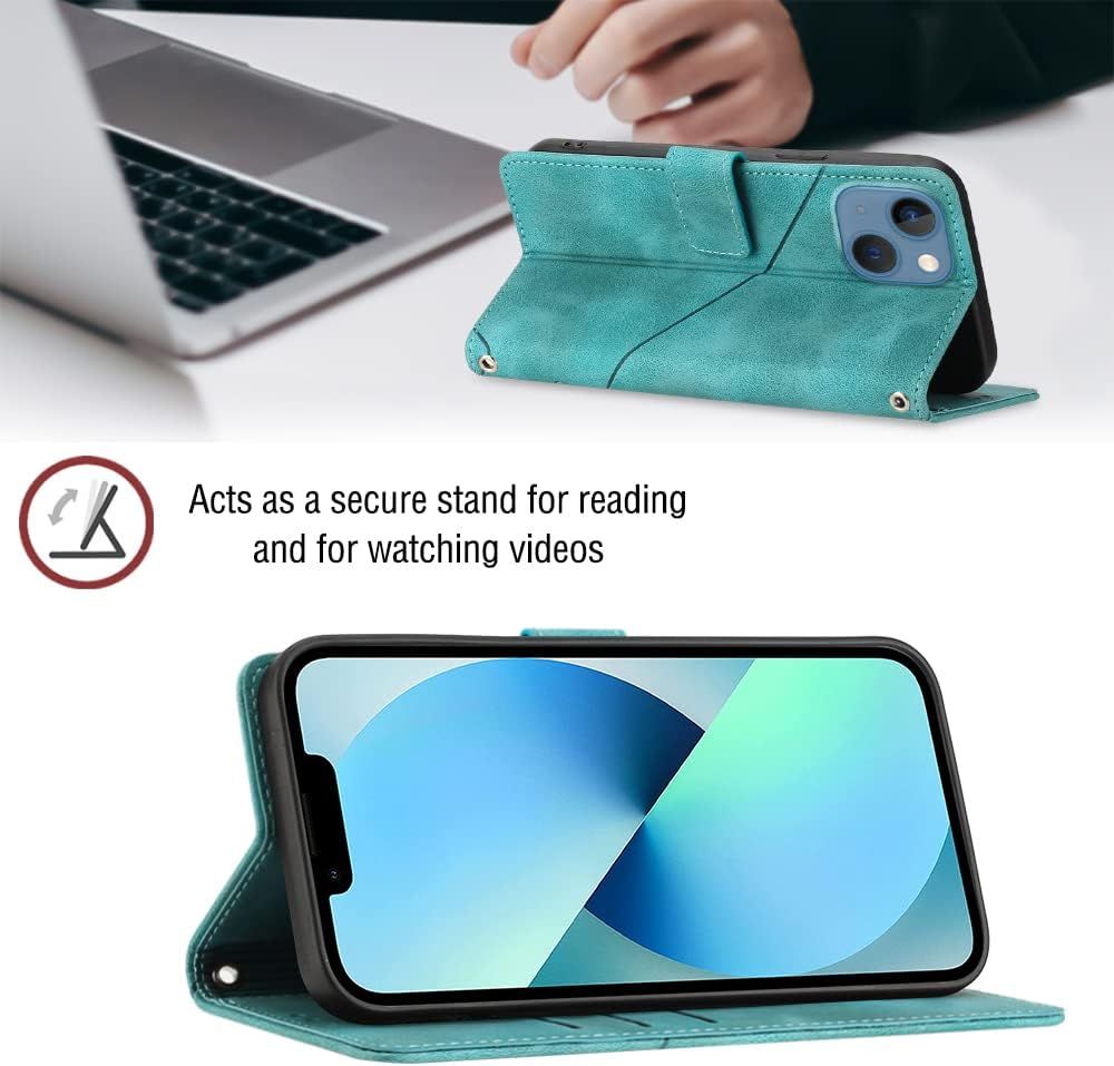 Coque Pour Iphone 6s Plus/6 Plus, Rabat Portefeuille Cuir Et... - 7