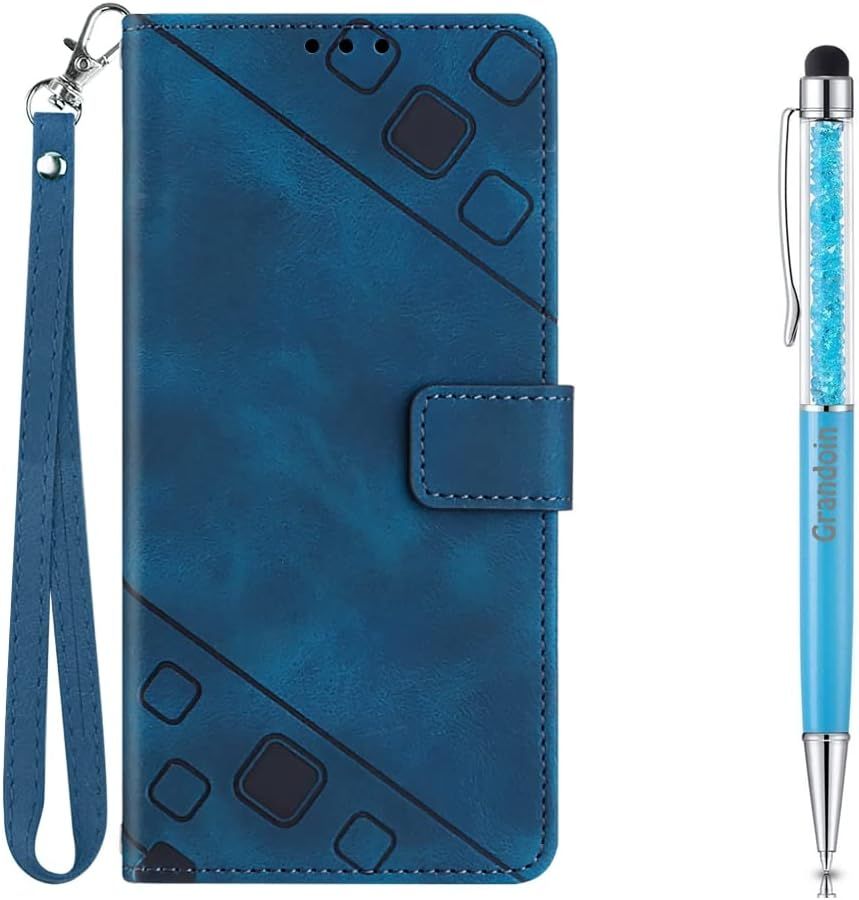 Coque Pour Iphone 6s Plus/6 Plus, Rabat Portefeuille Cuir Et...