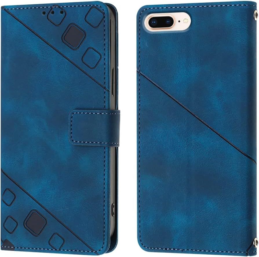 Coque Pour Iphone 6s Plus/6 Plus, Rabat Portefeuille Cuir Et... - 2