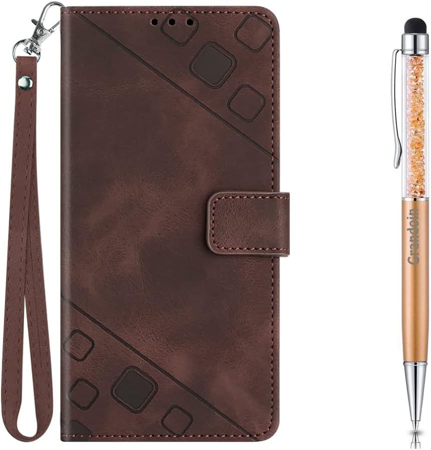 Coque Pour Iphone 6s Plus/6 Plus, Rabat Portefeuille Cuir Et...