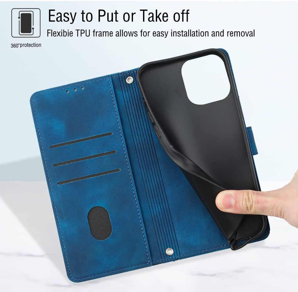 Coque Pour Iphone 6s Plus/6 Plus, Rabat Portefeuille Cuir Et... - 5