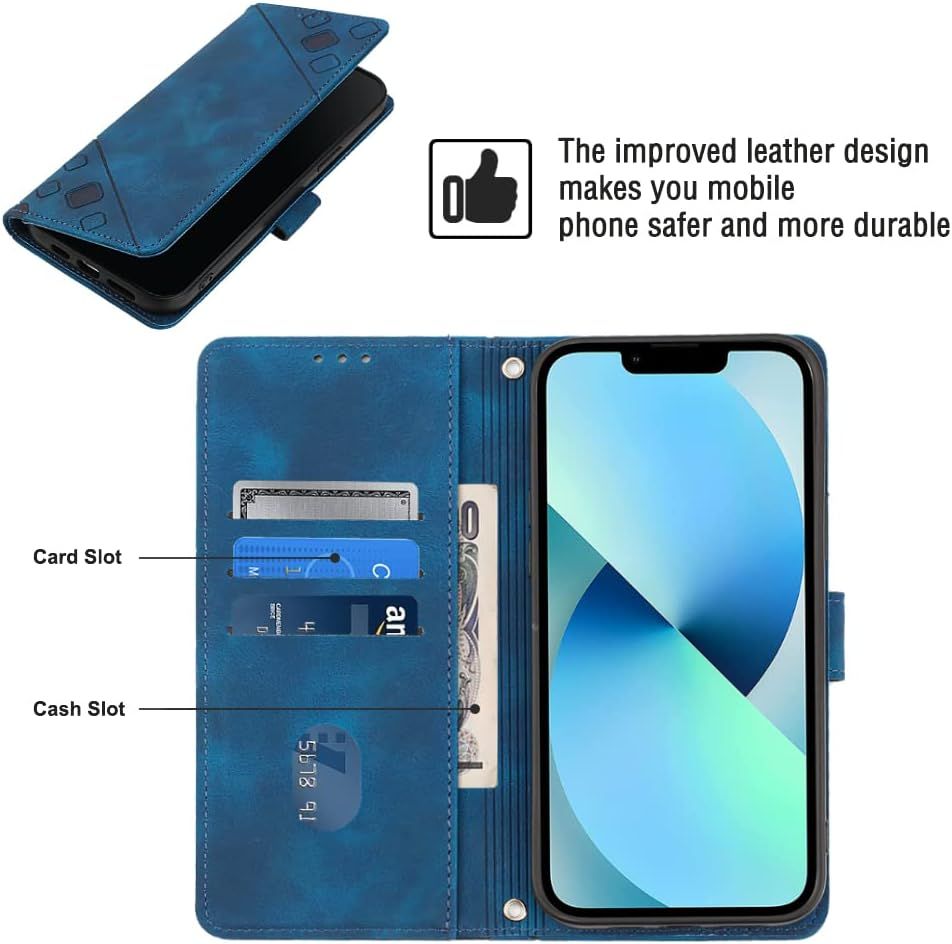 Coque Pour Iphone 6s Plus/6 Plus, Rabat Portefeuille Cuir Et... - 6