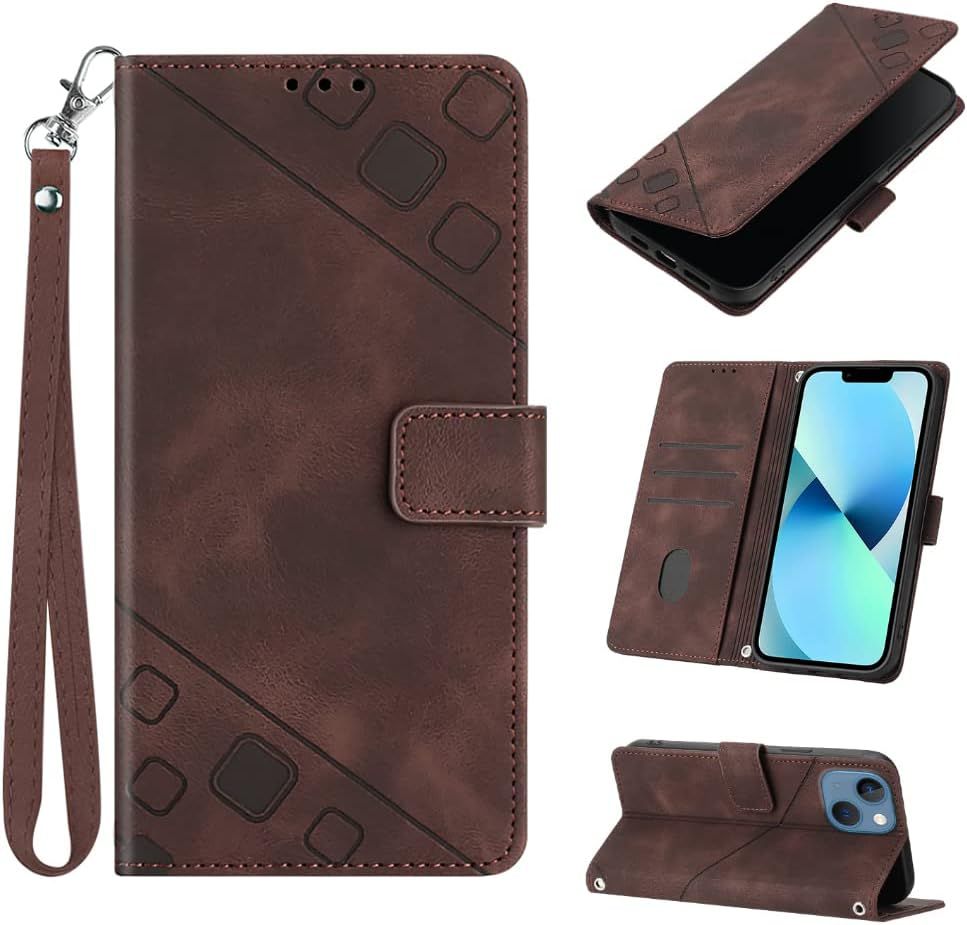 Coque Pour Iphone 6s Plus/6 Plus, Rabat Portefeuille Cuir Et... - 4