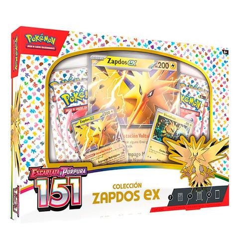 Bandai Cartes A Collectionner Pokemon Espagnoles Ecarlate Et Violette Zapdos Ex 151