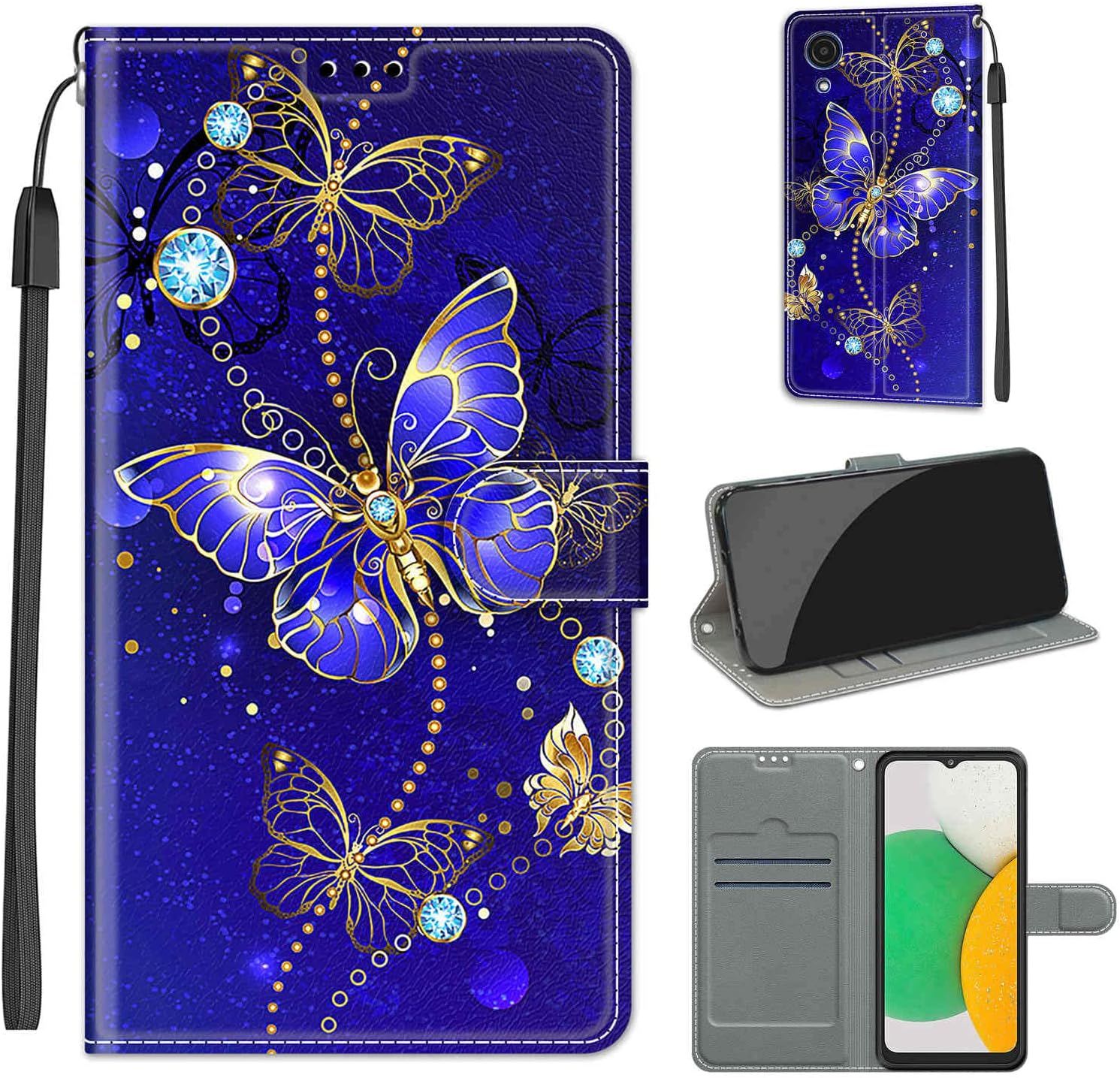Coque Pour Samsung Galaxy A03 Core, Mode Cratif Effet Bookst... - 3