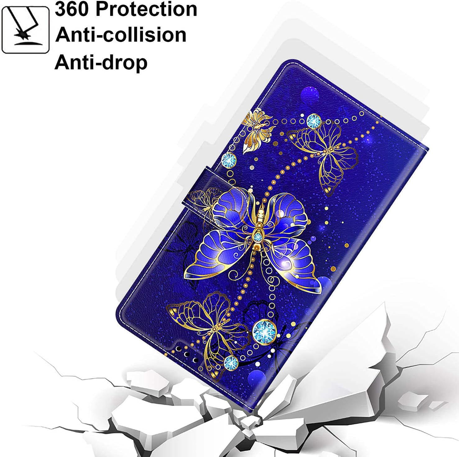 Coque Pour Samsung Galaxy A03 Core, Mode Cratif Effet Bookst... - 4