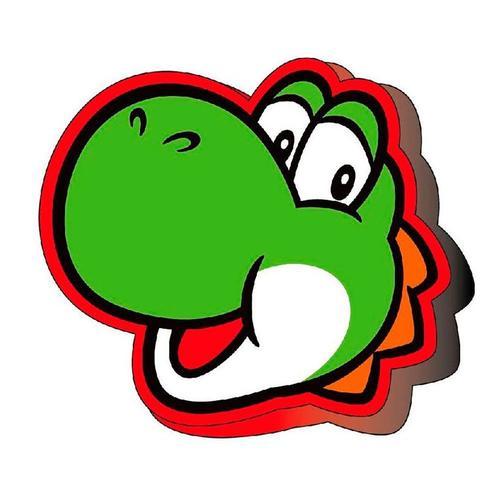 Nintendo Coussin Super Mario Bros 3d Yoshi