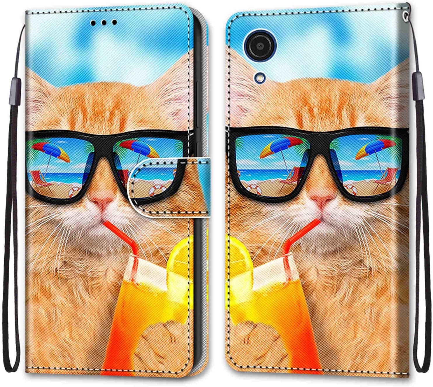 Coque Pour Samsung Galaxy A03 Core, Housse Etui Portefeuille... - 2