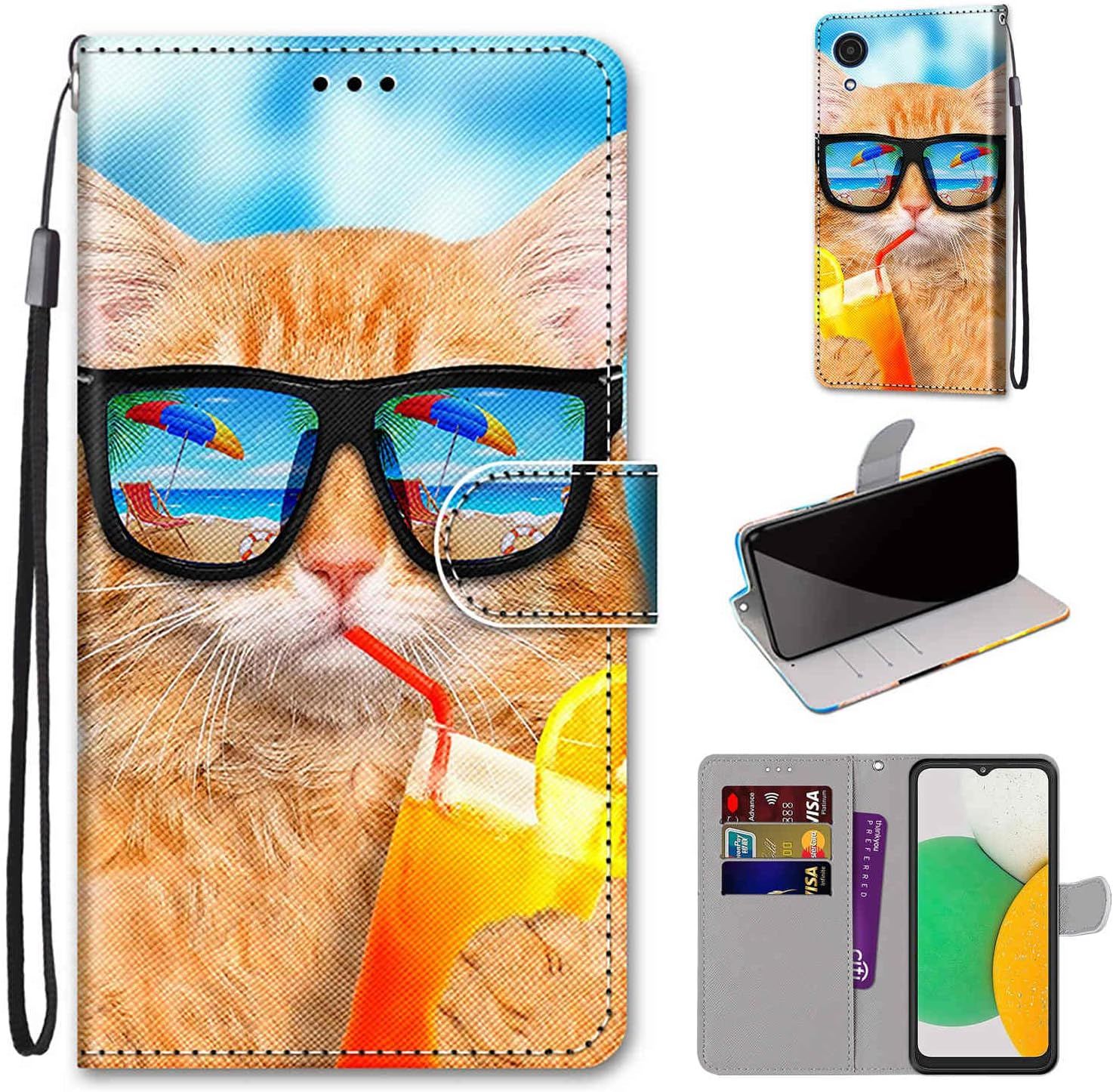 Coque Pour Samsung Galaxy A03 Core, Housse Etui Portefeuille... - 3