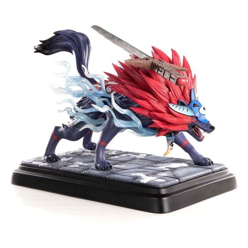 First 4 Figures Statue Oki Wolf Form 35 Cm Okami