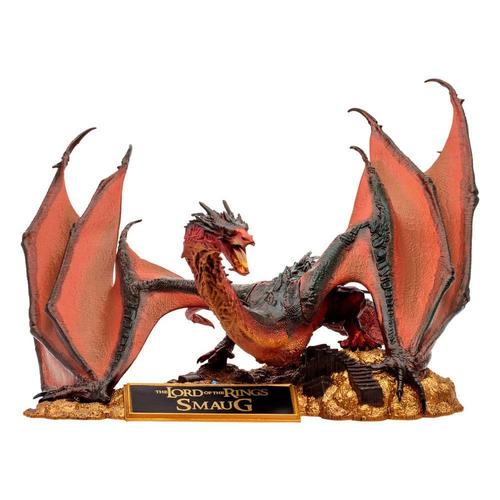 Mcfarlane Toys Figurine Mcfarlanes Dragons Series 8 Statue Smaug The Hobbit 28 Cm
