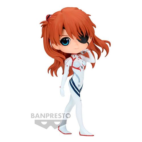 Banpresto Figurine Asuka Shikinami Langley Plugsuit Style Evangelion 3.0 Q Posket 14 Cm