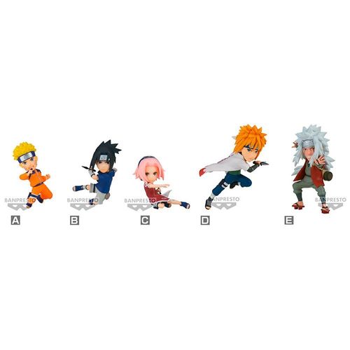 Banpresto Figurine Assortie World Collectable Naruto Shippuden 7 Cm