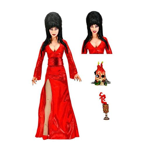 Neca Figurine Elvira Red Fright And Boo Mistress Of The Dark 20 Cm