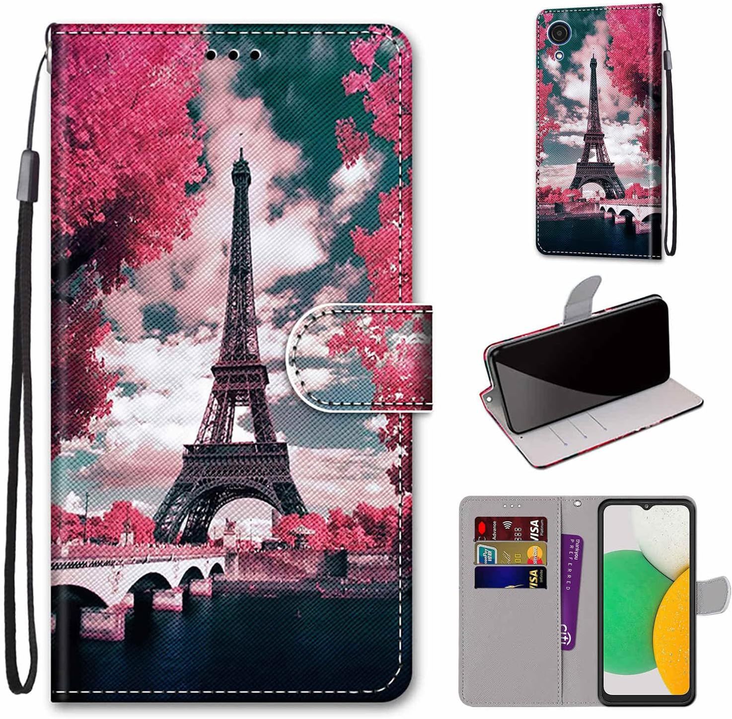 Coque Pour Samsung Galaxy A03 Core, Housse Etui Portefeuille... - 3