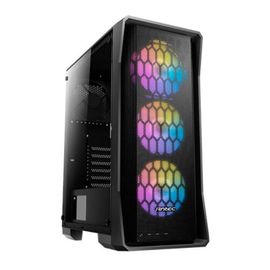 Boitier PC Moyen Tour ATX Antec NX360 RGB avec panneaux vitrés - Noir