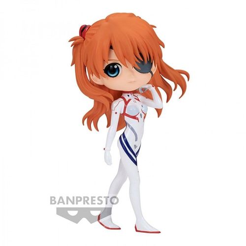 Banpresto Figurine Q Posket Evangelion %3a 3.0 1.0 Plugsuit Style Asuka Shikinami Langley 14 Cm