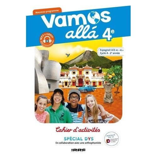Espagnol Lv2 4e Cycle 4 Vamos Alla - Cahier D'activités