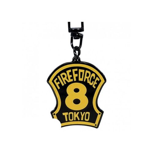 Abystyle Porte Cles Fire Force Emblema Division 8