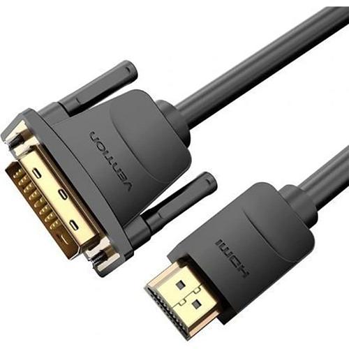 vention cable hdmi vers dvi abfbh 2 m