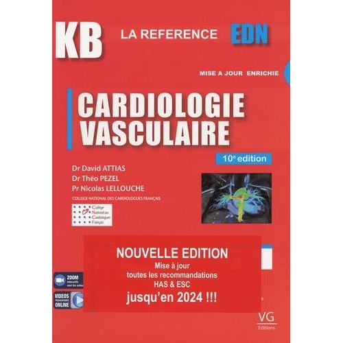 Cardiologie Vasculaire - Pack En 2 Volumes Avec Livret De Fiches