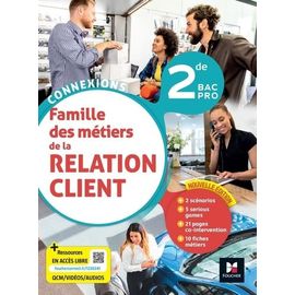 Famille Des Métiers De La Relation Client 2de Bac Pro