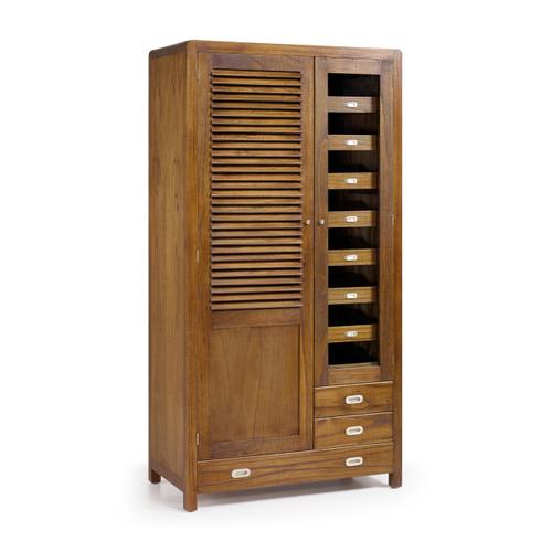 Armoire En Bois De Mindi Marron H200