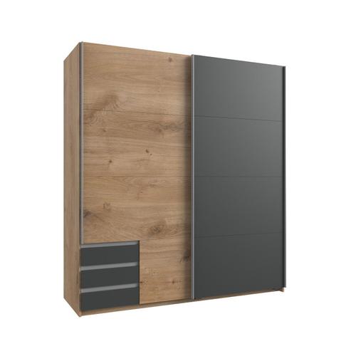 Armoire 2 Portes Coulissantes - L179 Cm