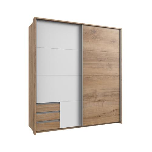 Armoire 2 Portes Coulissantes - L179 Cm