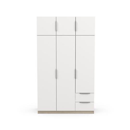 Armoire 6 Portes Et 2 Tiroirs - L119,4 Cm